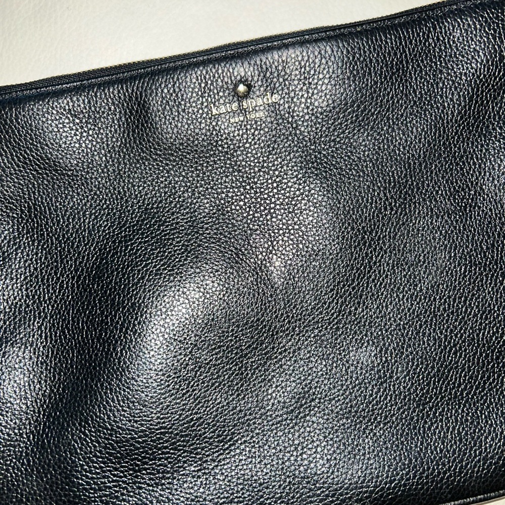 Kate Spade Black Leather crossbody Bag